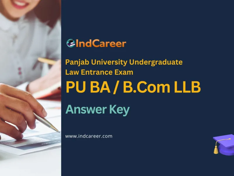 PU BA / B.Com LLB Answer Key