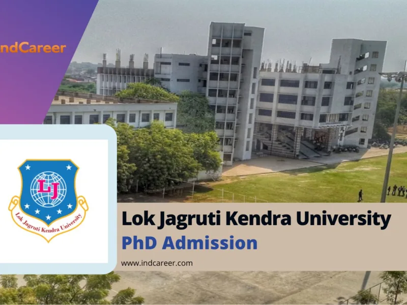 LJ University PhD Admission