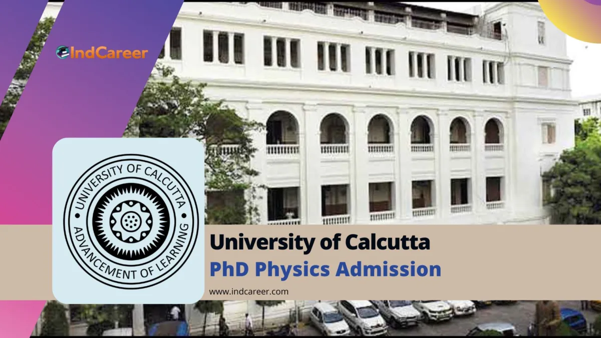 University of Calcutta PhD in Physics Admission