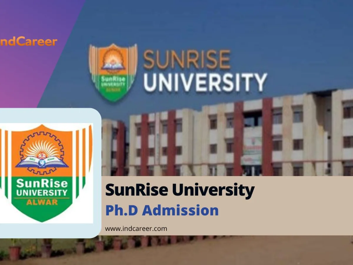 SunRise University PhD Admission 2024