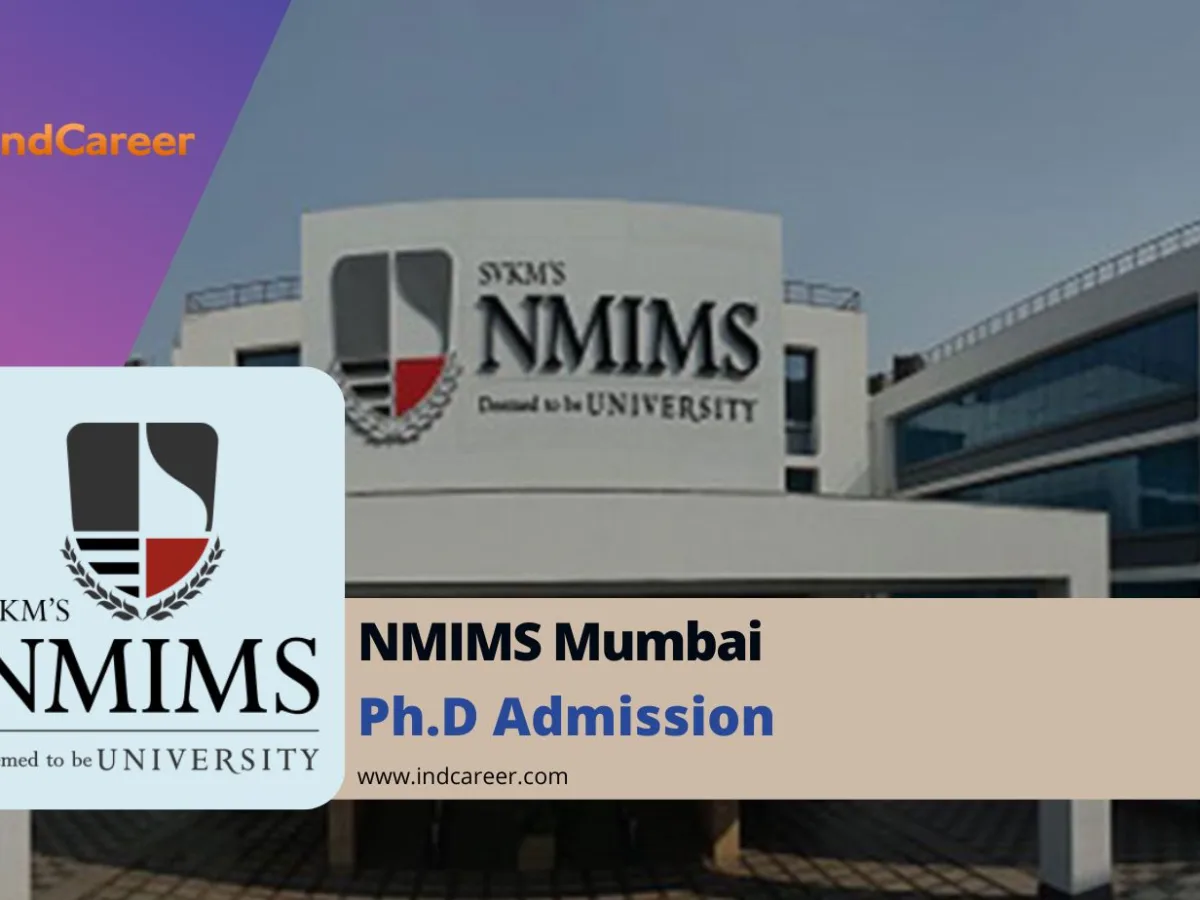 NMIMS Mumbai PhD Admission 2024
