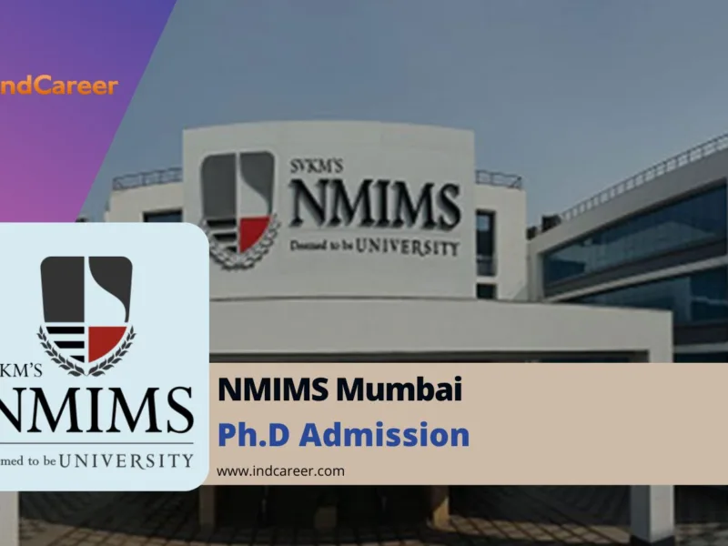 NMIMS Mumbai PhD Admission