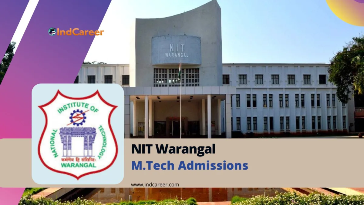 NIT Warangal M.Tech Admission