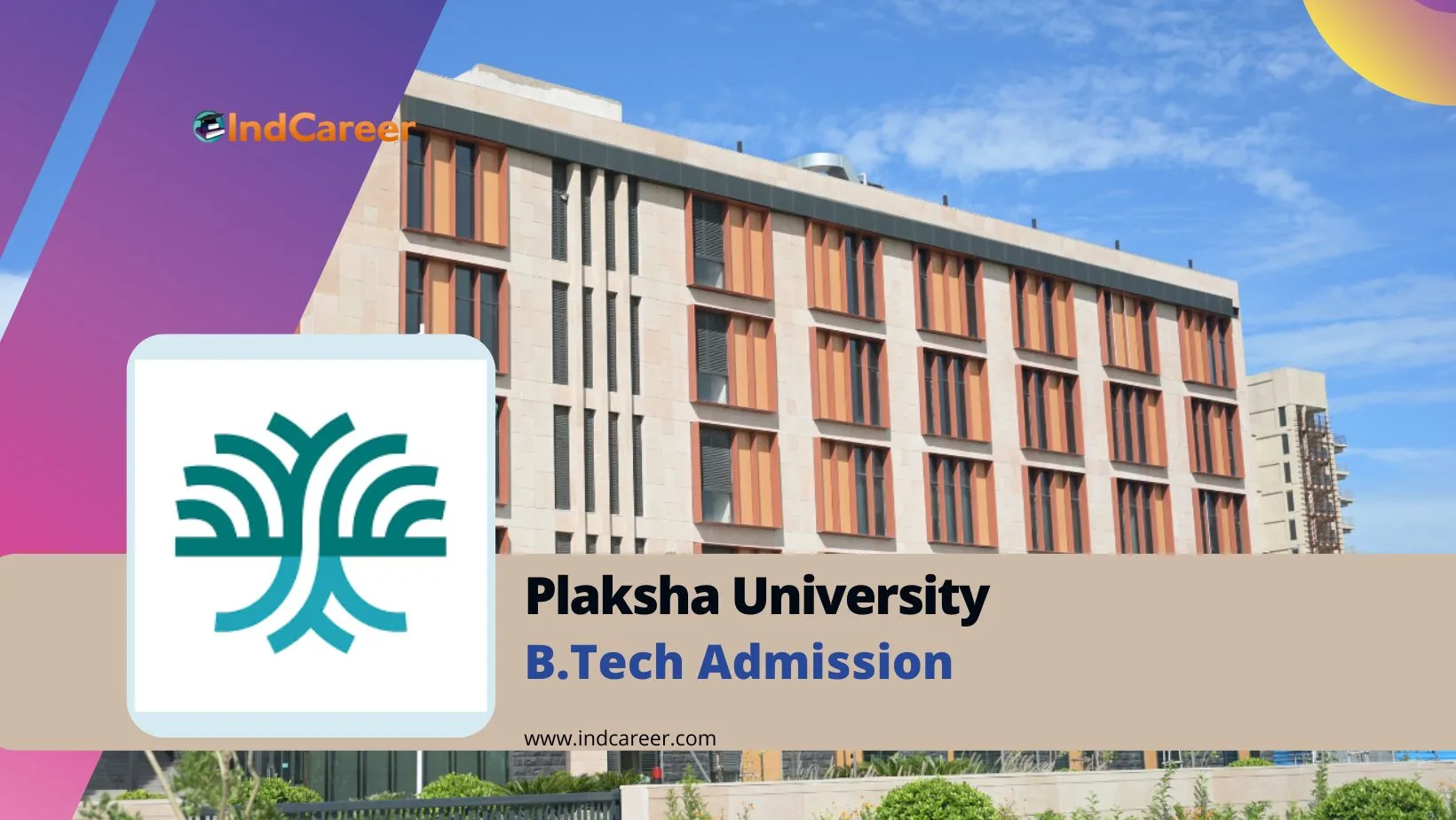Plaksha University B.Tech Admission