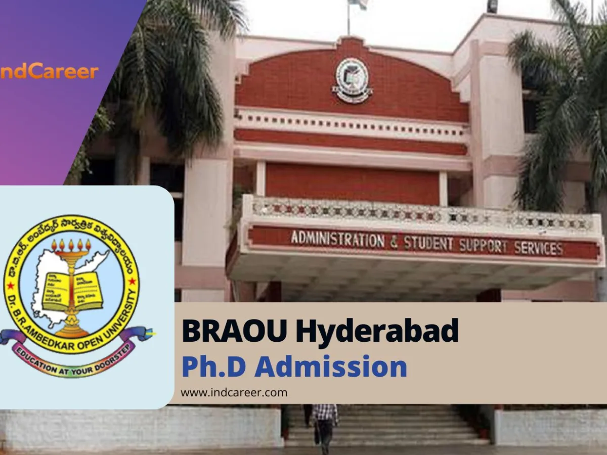 BRAOU Hyderabad PhD Admission 2024 Dates, Application Form