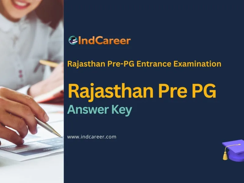 Rajasthan Pre PG Answer Key