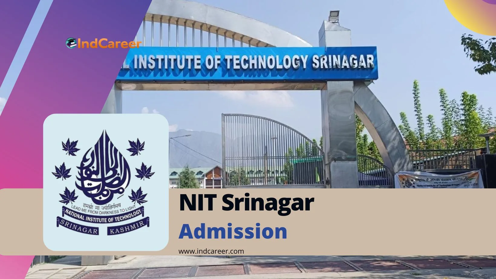 NIT Srinagar Admission