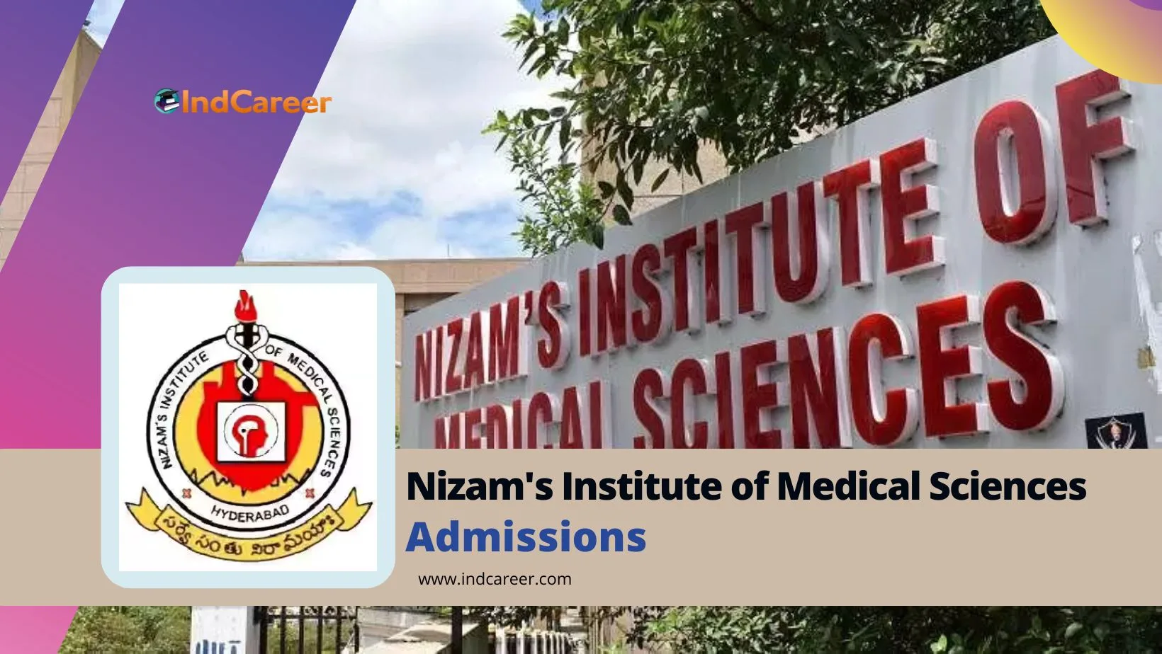 NIMS Hyderabad: Courses, Eligibility, Admission Process