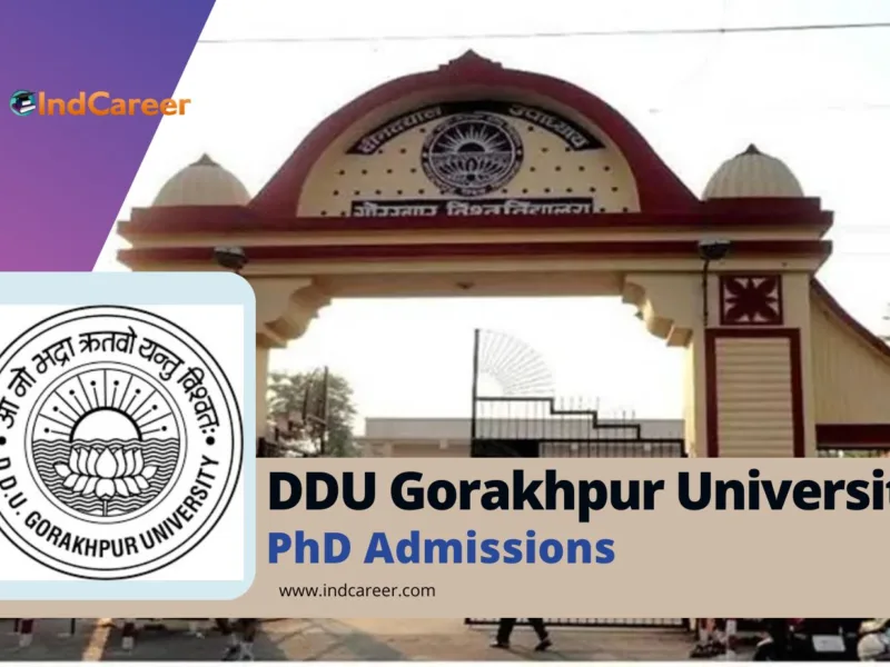 DDU Gorakhpur University PhD Admission