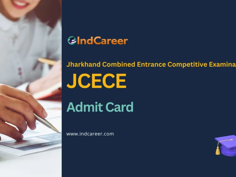 JCECE Admit Card