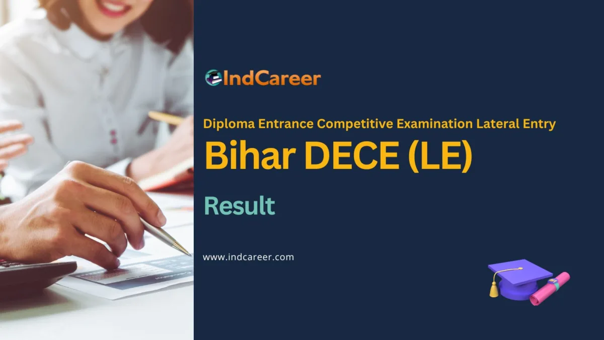Bihar DECE LE Result