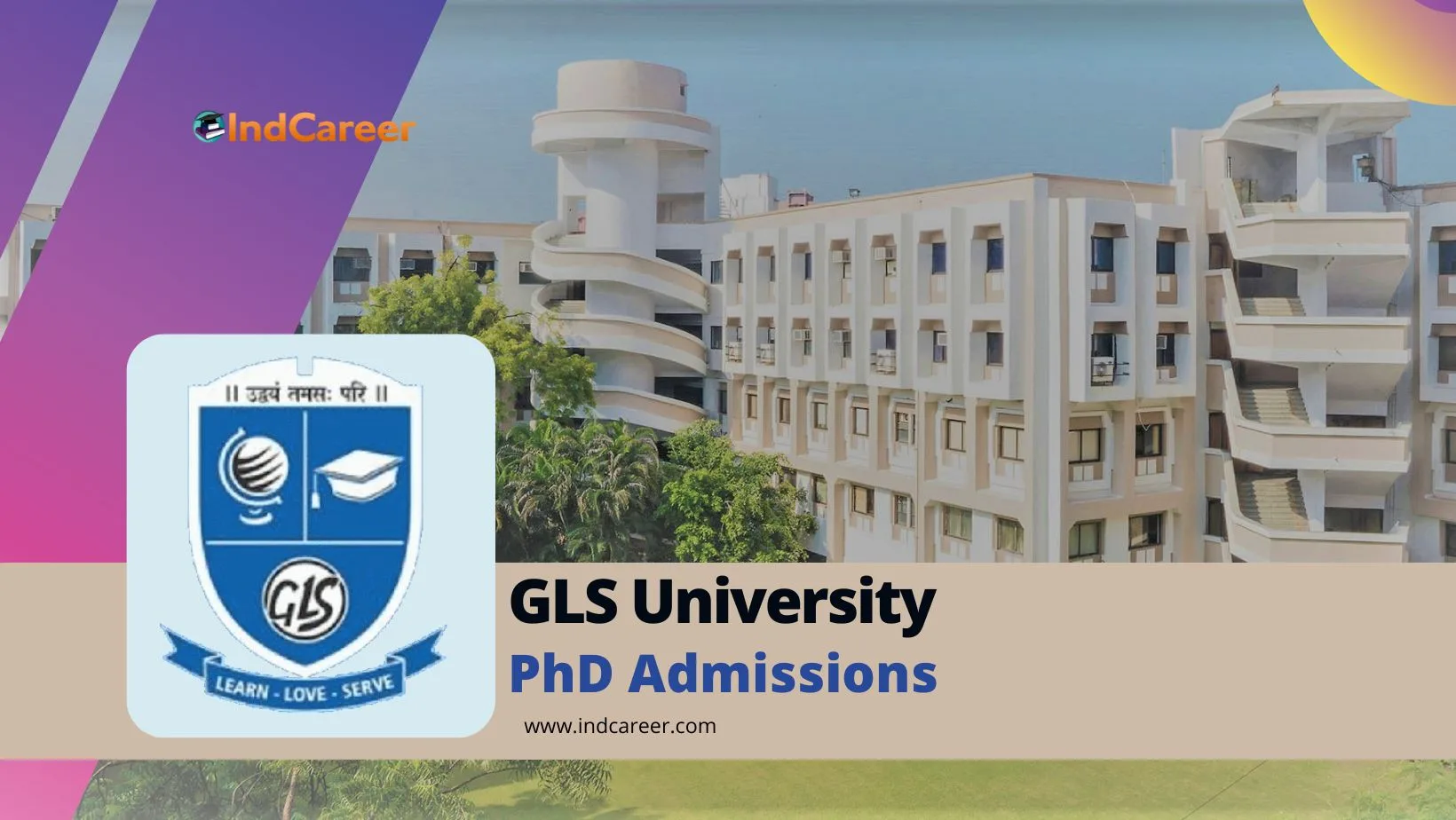 GLS University PhD Admission
