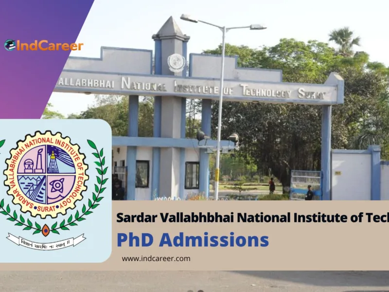 Sardar Vallabhbhai National Institute of Technology (SVNIT) PhD Admission