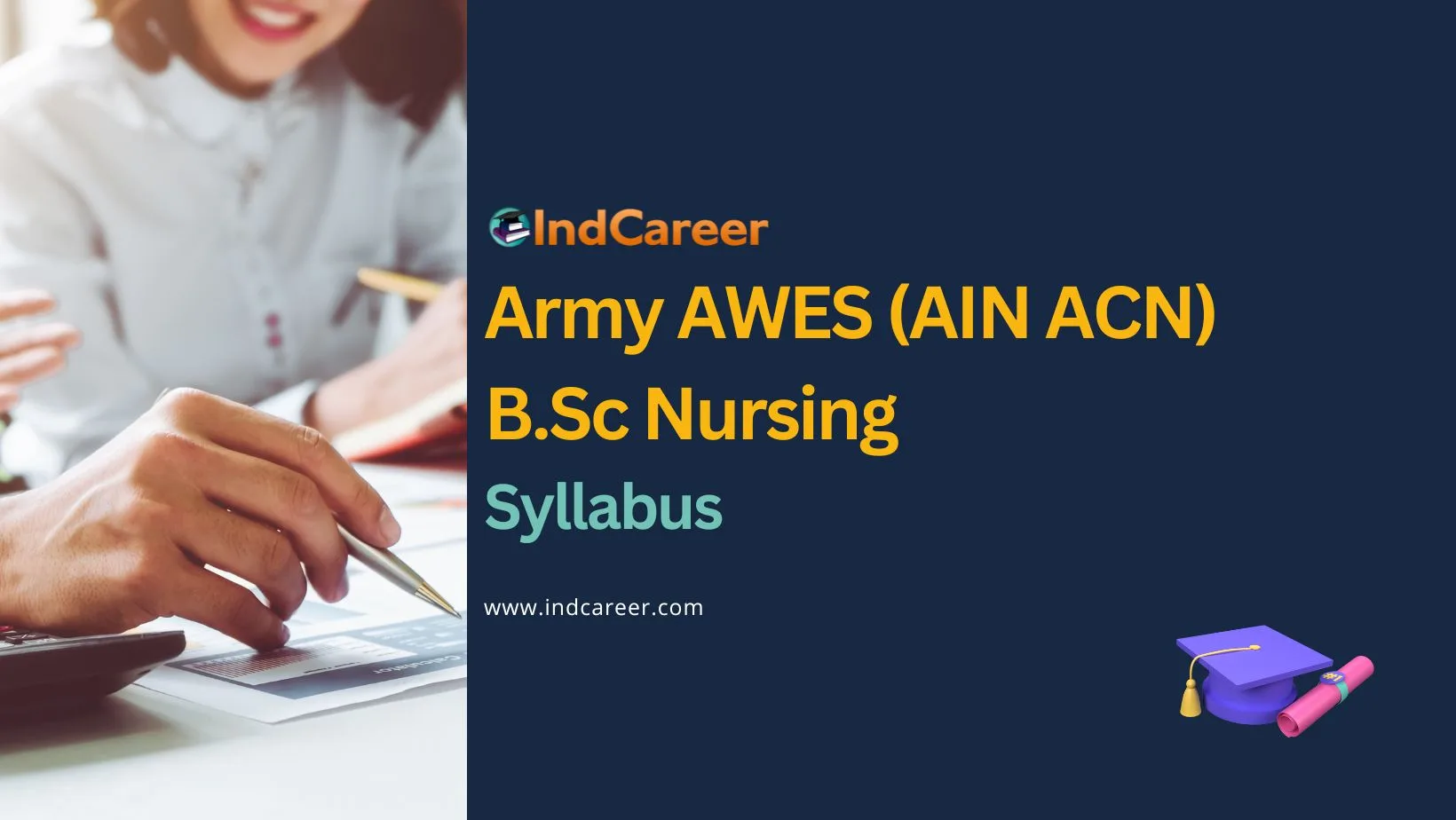 Army AWES (AIN ACN) B.Sc Nursing Syllabus