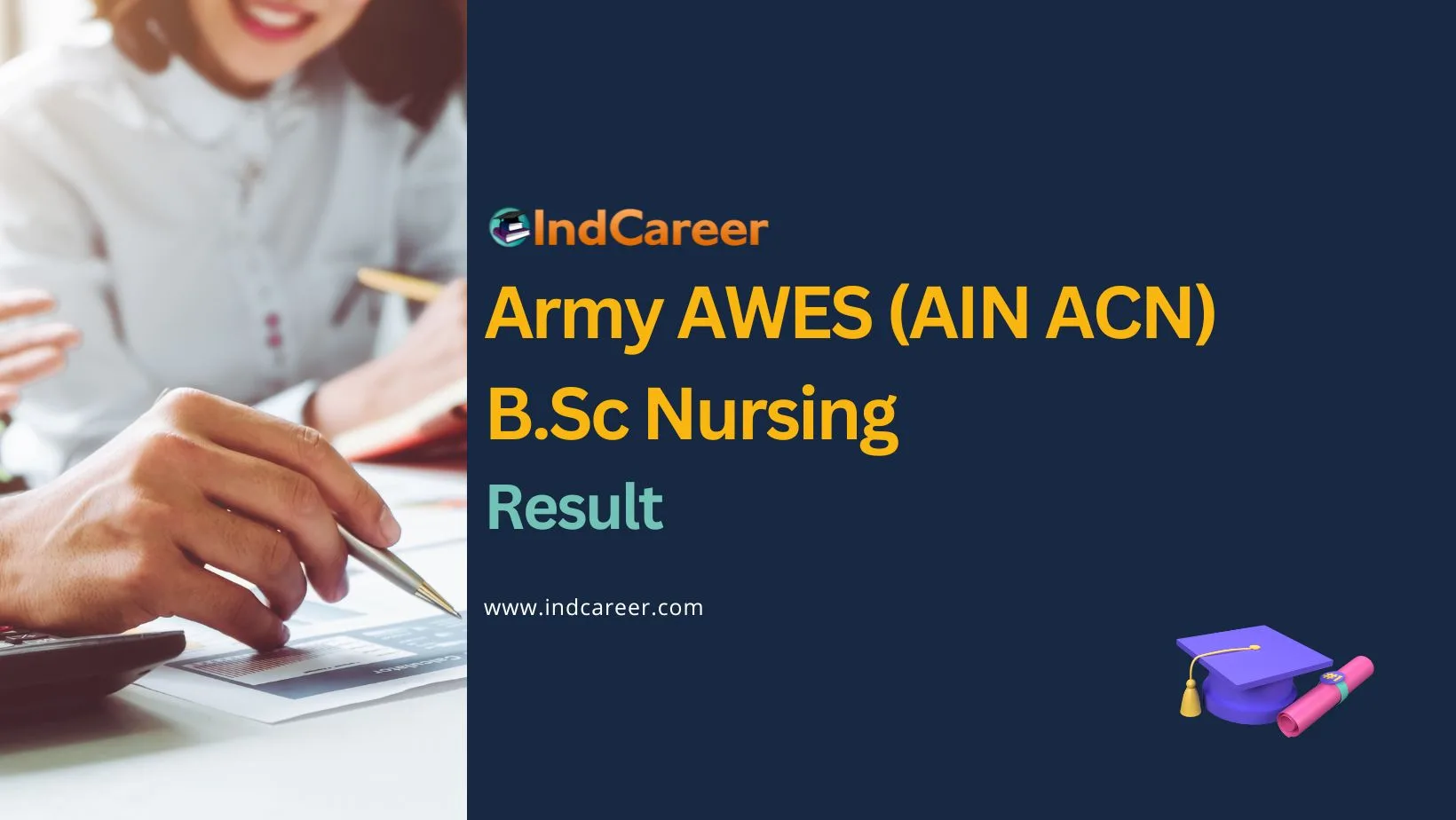 Army AWES (AIN ACN) B.Sc Nursing Result