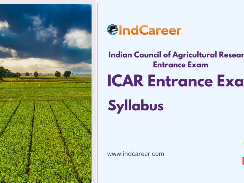 ICAR Syllabus