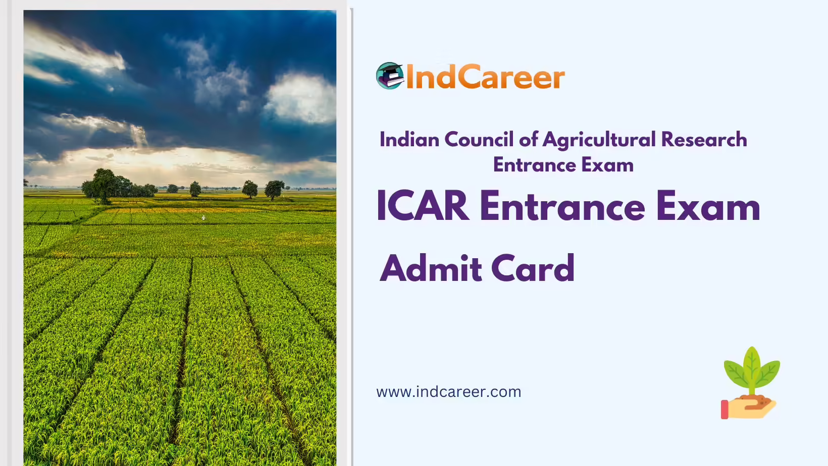 ICAR Admit Card