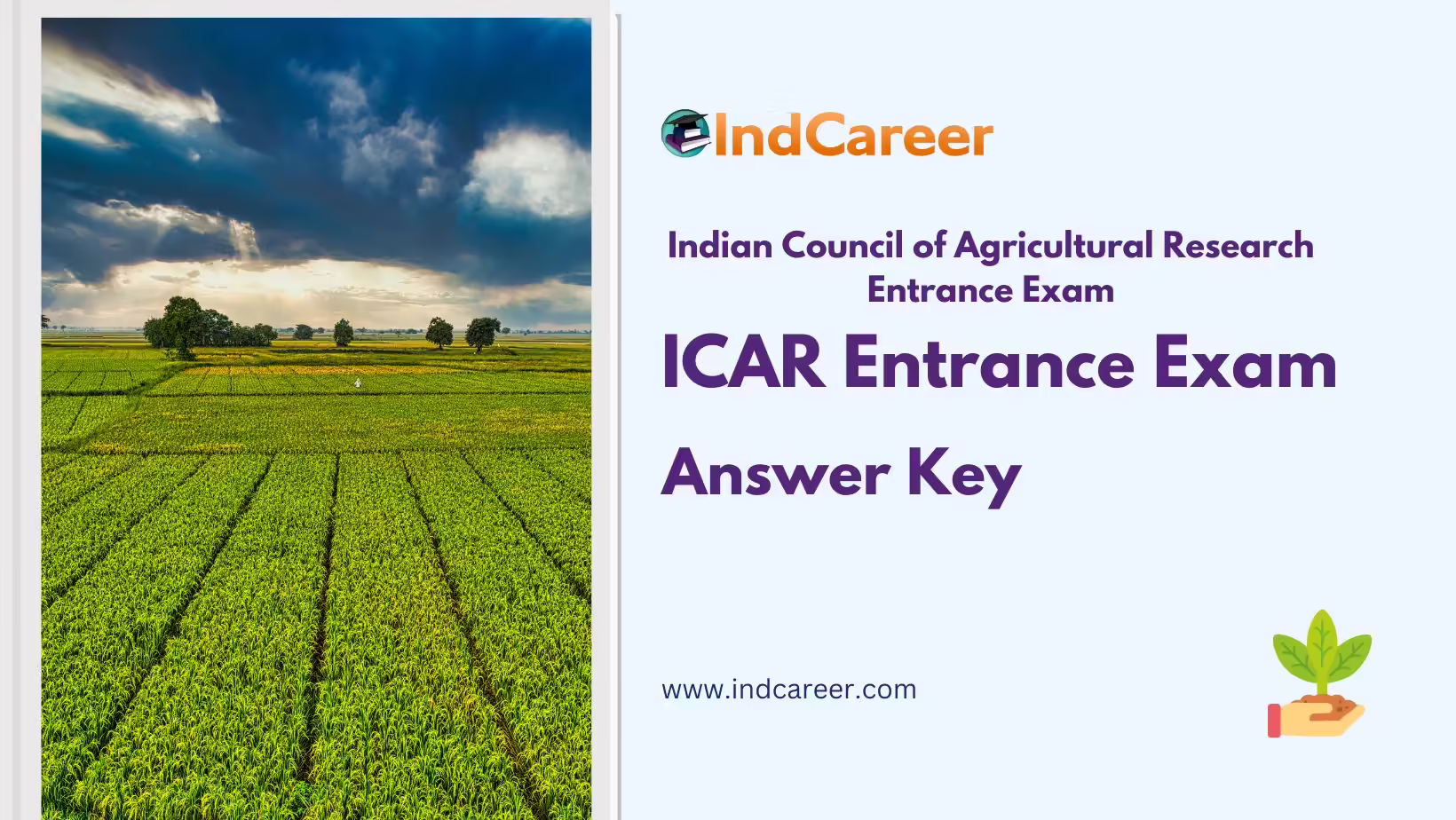 ICAR Answer Key