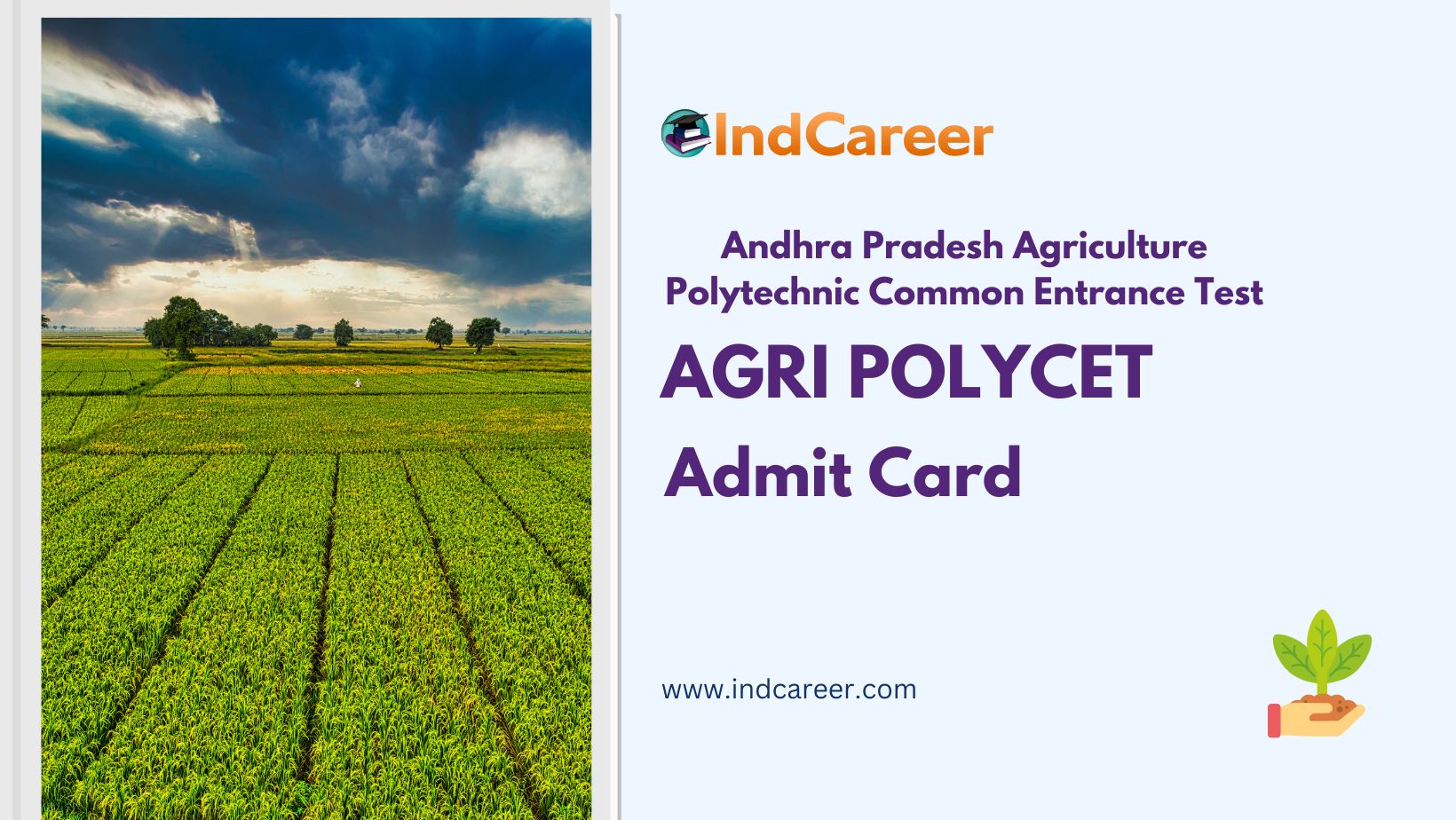 AGRI POLYCET Admit Card