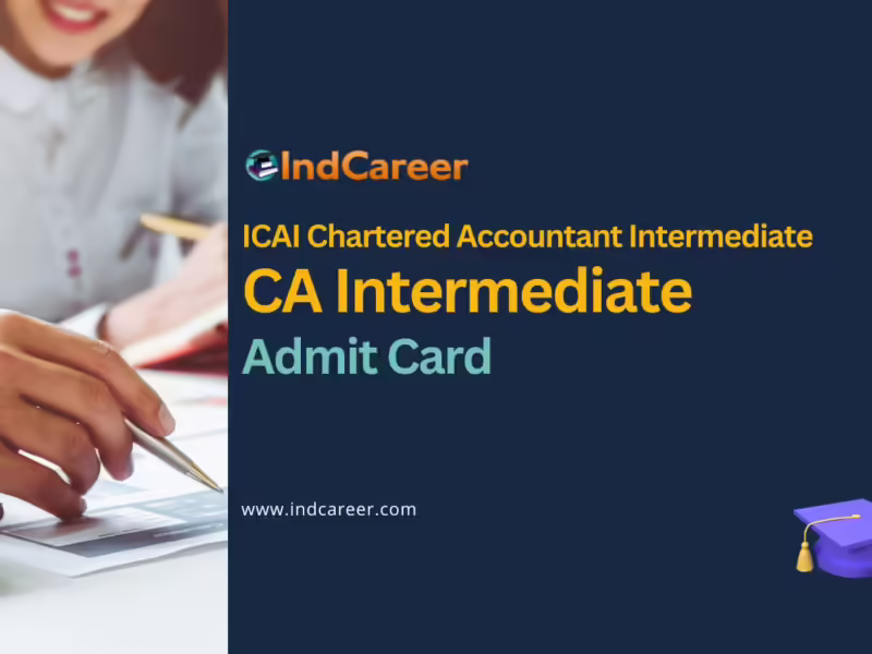 CA Inter Admit Card