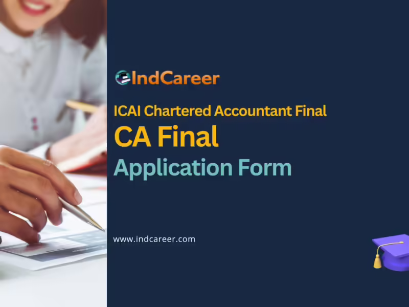 CA Final Exam Application Form