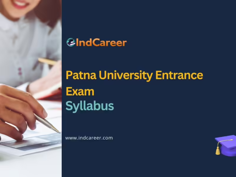 Patna University Entrance Exam Syllabus