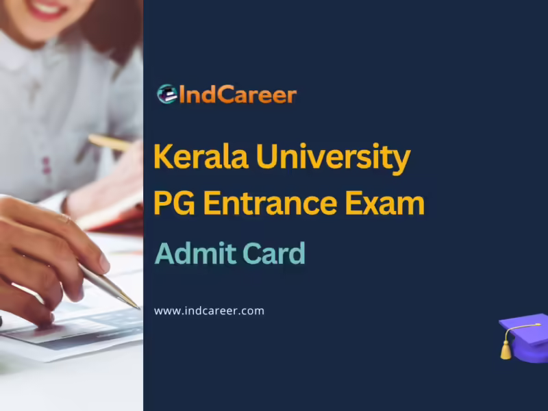 Kerala University PG Entrance Exam Admit Card