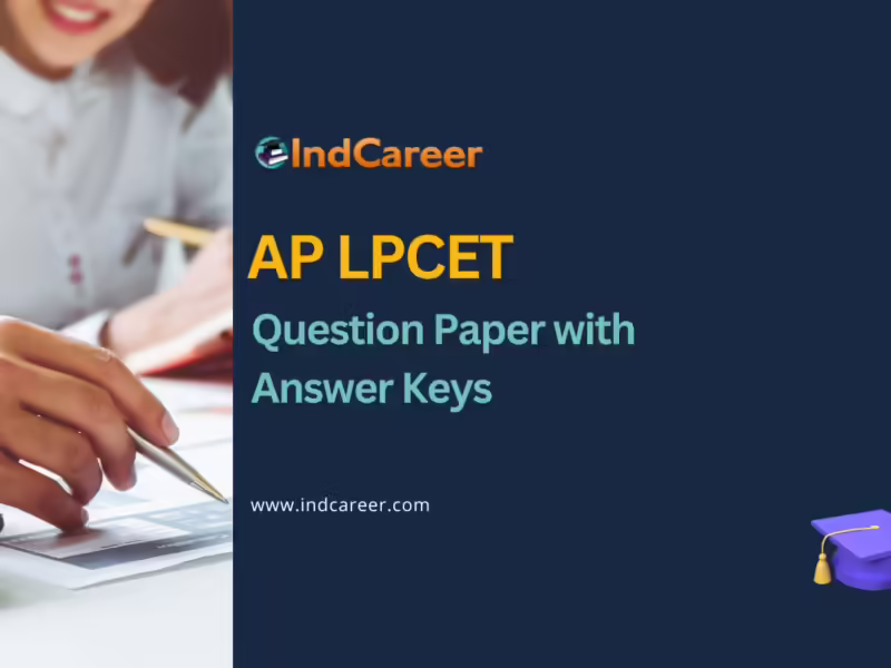 AP LPCET Question Paper with Answer Keys