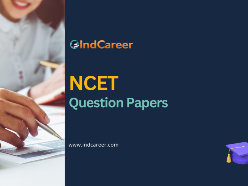 NCET Question Papers