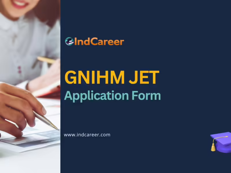 GNIHM JET Application Form