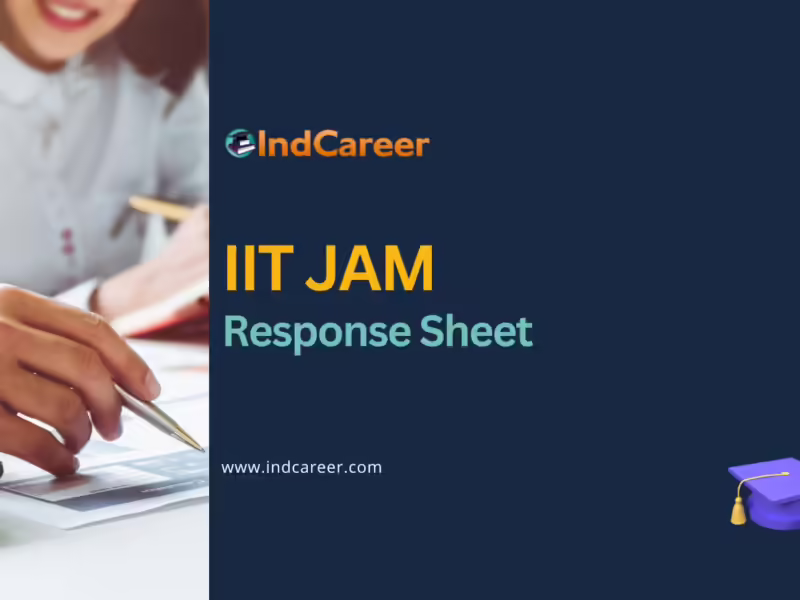 IIT JAM Response Sheet