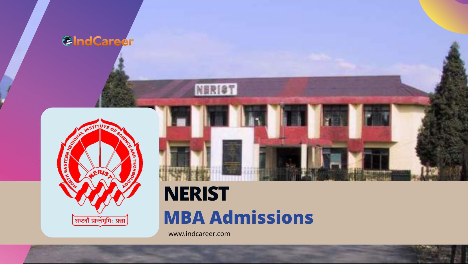 MBA Admission at NERIST