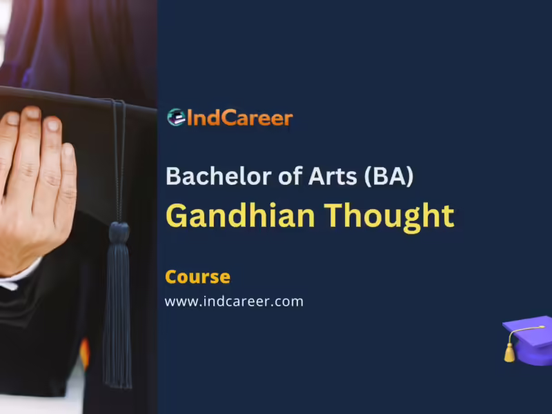 Master of Arts (MA Gandhian Thought)