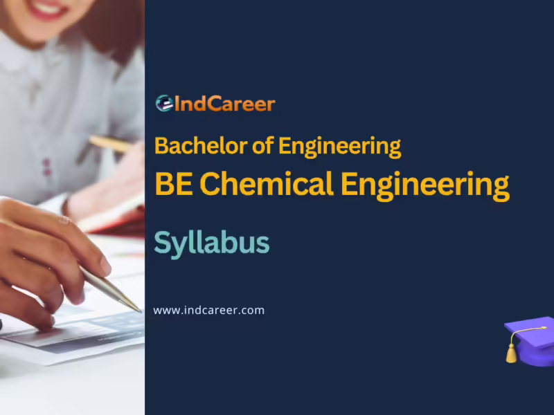 BE Chemical Engineering Syllabus