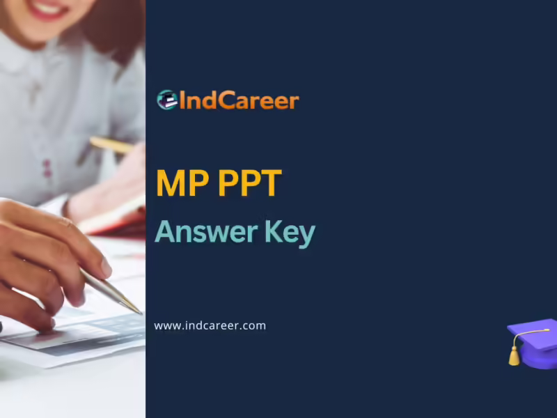 MP PPT Answer Key