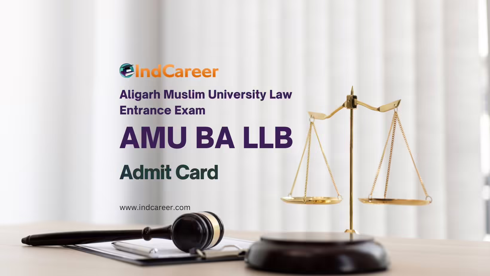 AMU BA LLB Admit Card