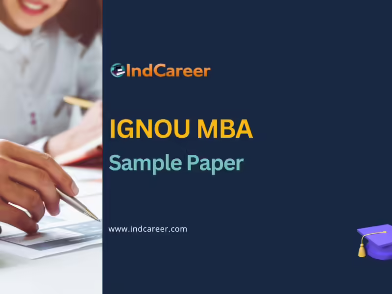IGNOU MBA Sample Paper