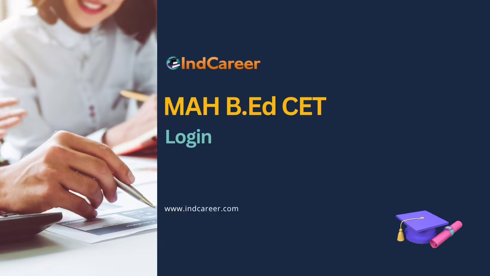 MAH B.Ed CET Login
