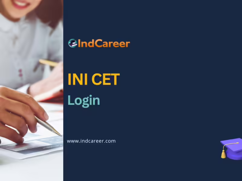 INI CET 2025 Login