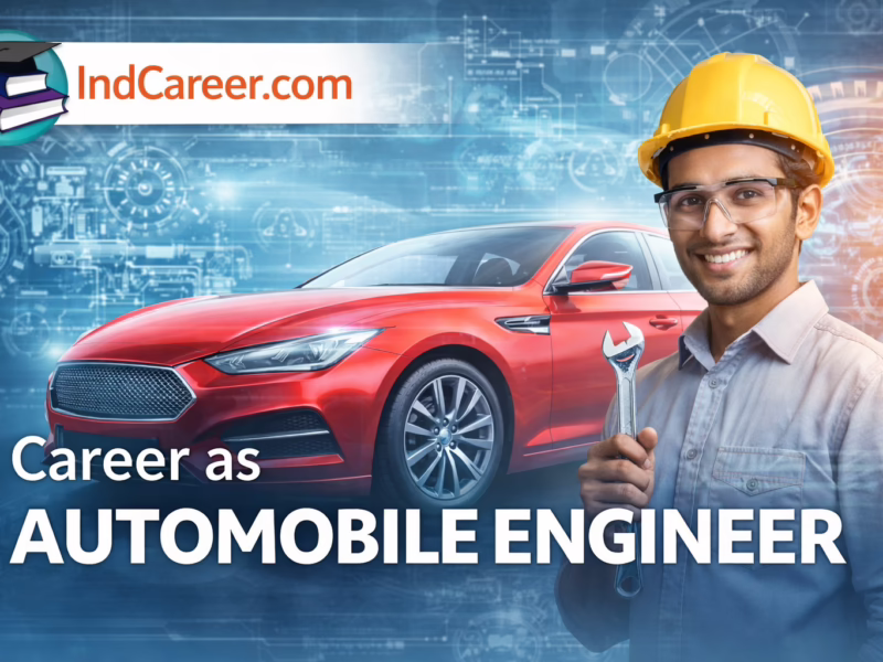 Career as Automobile Engineer