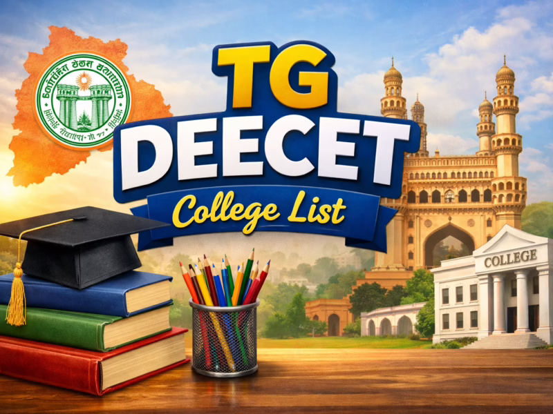 TG DEECET College List