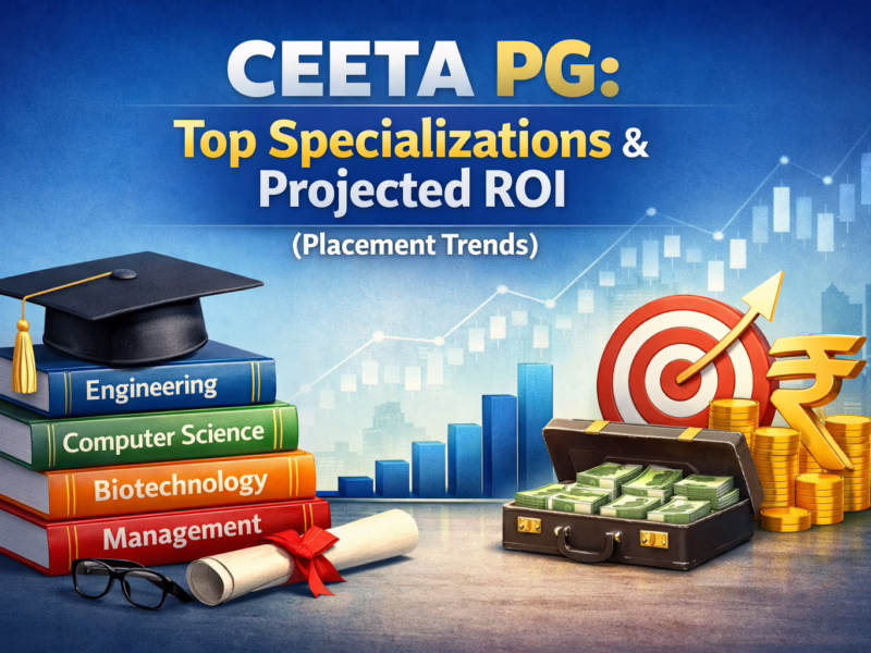 CEETA PG Top Specializations & Projected ROI (Placement Trends)
