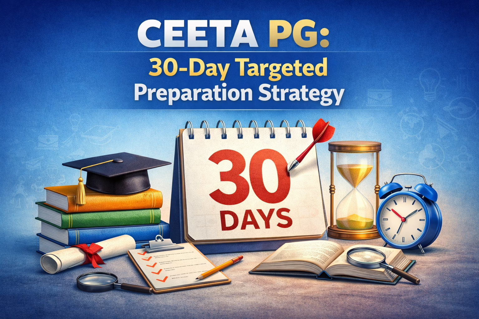 CEETA PG 30-Day Targeted Preparation Strategy