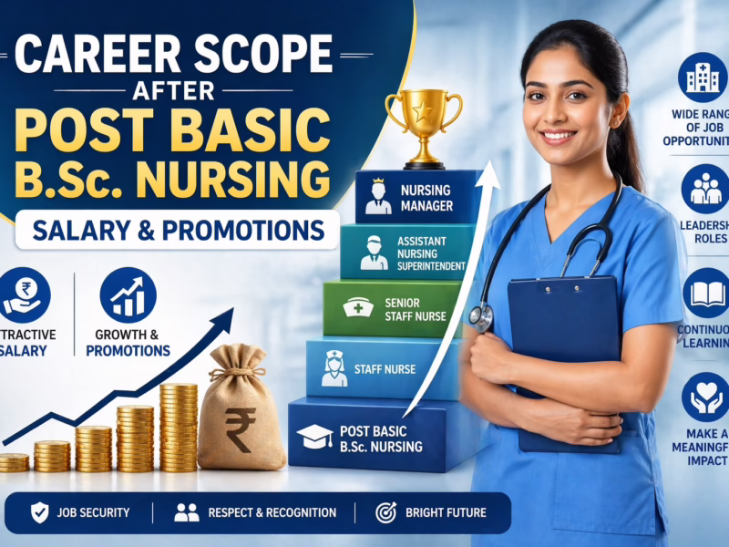 Career Scope After Post Basic B.Sc. Nursing: Salary & Promotions