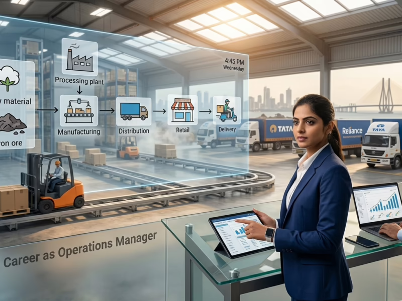 Career as Operations Manager