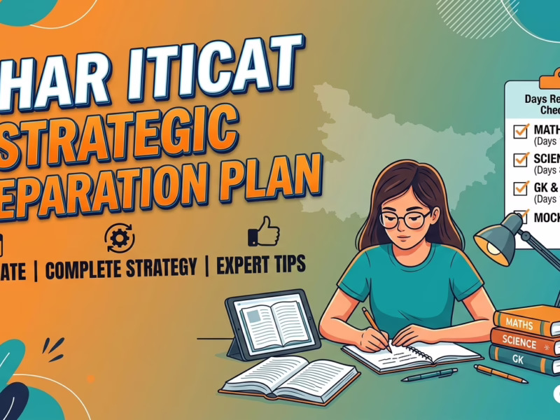 Bihar ITICAT Strategic Preparation Plan