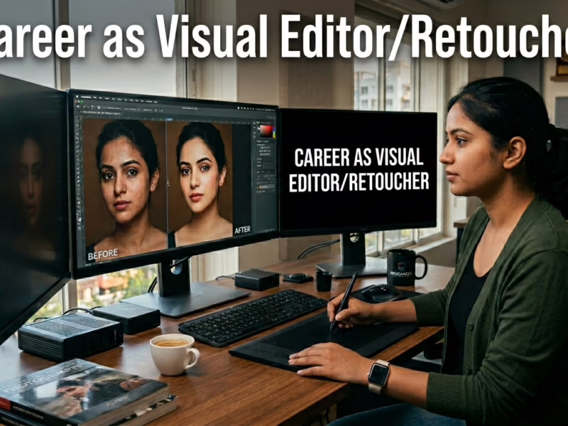 Career as Visual Editor/Retouche