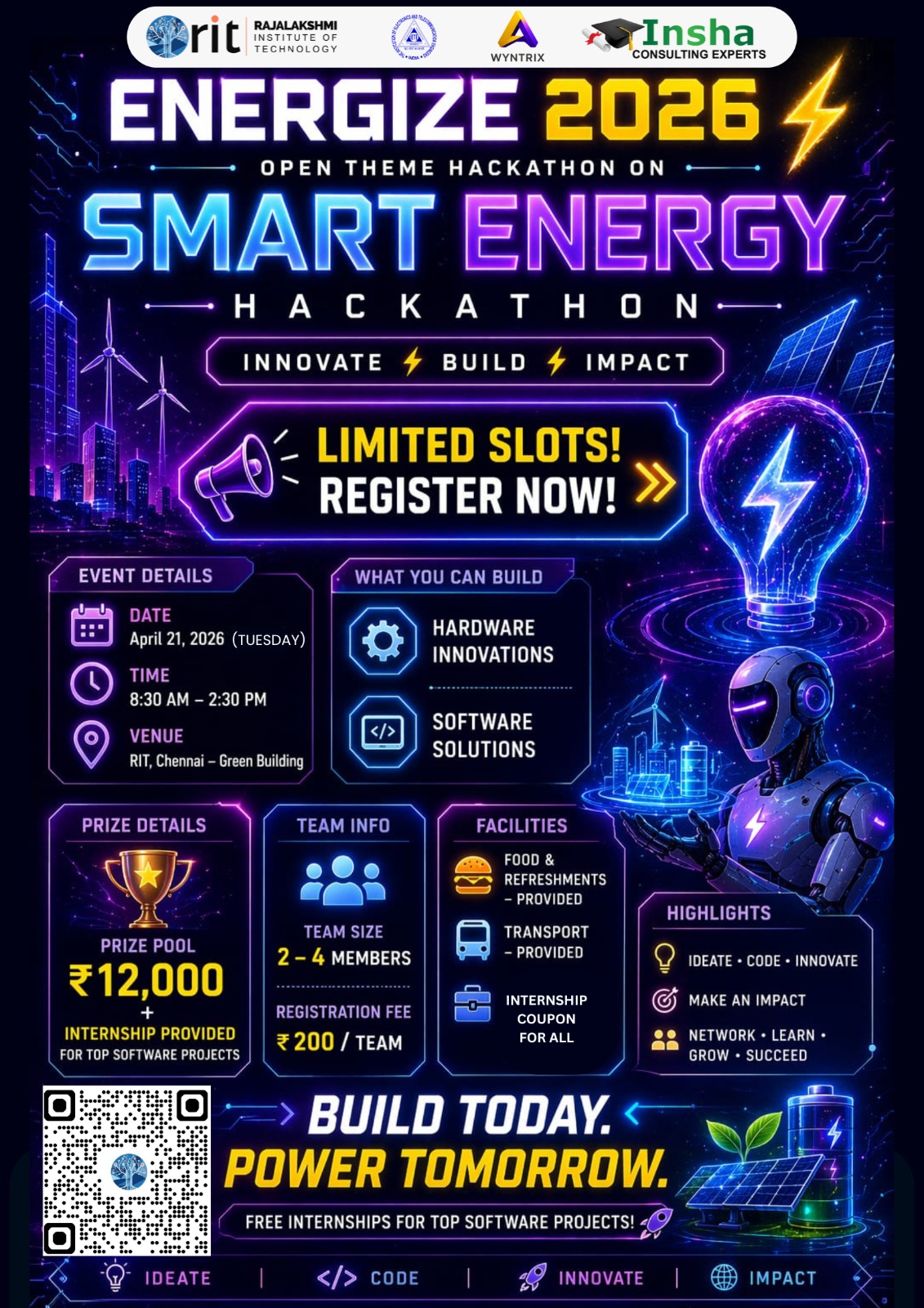 Energize 2026, Rajalakshmi Institute of Technology, Chennai