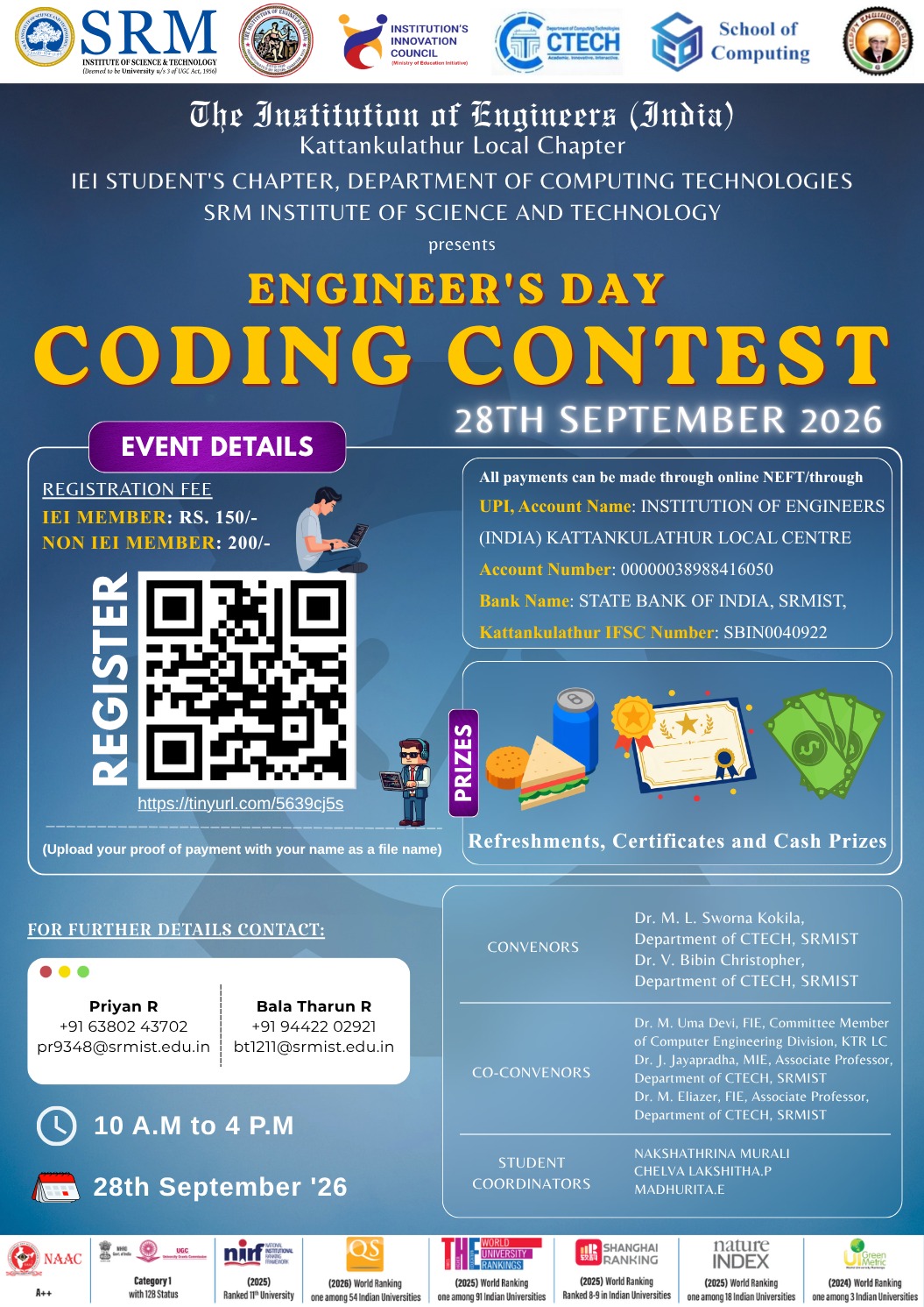 Engineer's Day Coding Contest 2026