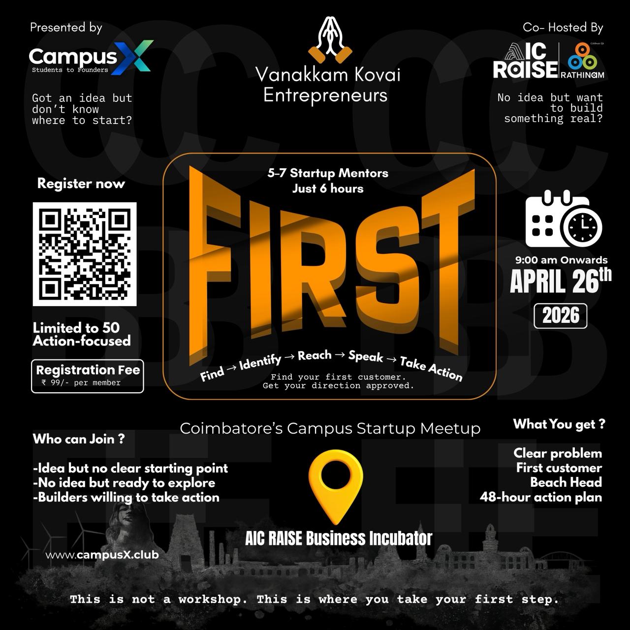 F.I.R.S.T 2026, Rathinam Technical Campus, Coimbatore